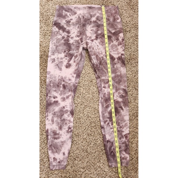 Lululemon Align High-Rise Pant 28 Diamond Dye Light Sage Medium Olive Size 12 - Picture 6 of 8